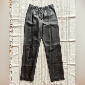 Liz Claiborne Collection leather pants